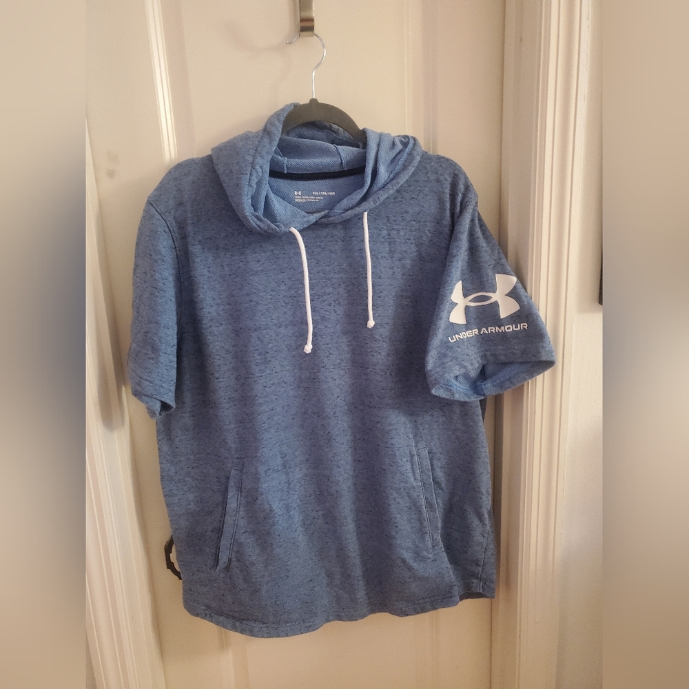 Men's UA Rival Terry Short Sleeve Hoodie